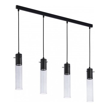 Lámpara colgante LOOK GRAPHITE 4xGU10/10W/230V