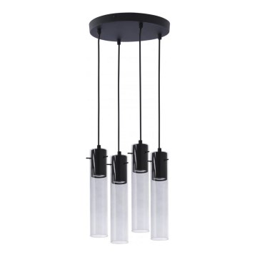 Lámpara colgante LOOK GRAPHITE 4xGU10/50W/230V