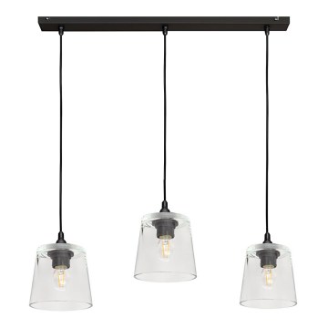 Lámpara colgante LUCEA 3xE27/15W/230V