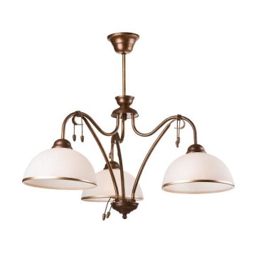 Lámpara colgante LUIZA 3xE27/60W/230V