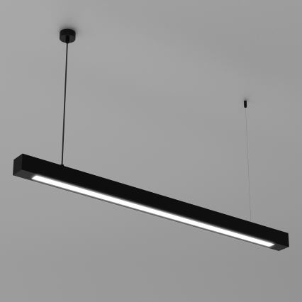 Lámpara colgante con cable LUNGO T8 1xG13/18W/230V negro