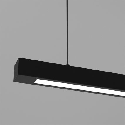 Lámpara colgante con cable LUNGO T8 1xG13/18W/230V negro