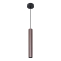 Lámpara colgante LUNGOMARE 1xGU10/10W/230V cromo mate