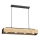 Lámpara colgante MAISON 4xGU10/8W/230V marrón/roble