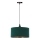 Lámpara colgante MALOTO 1xE27/60W/230V Verde