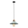Lámpara colgante MANAVGAT 1xE27/40W/230V azul/marrón