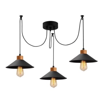 Lámpara colgante MANAVGAT 3xE27/40W/230V araña