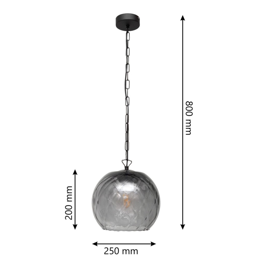 Lámpara colgante MARILLA 1xE27/15W/230V