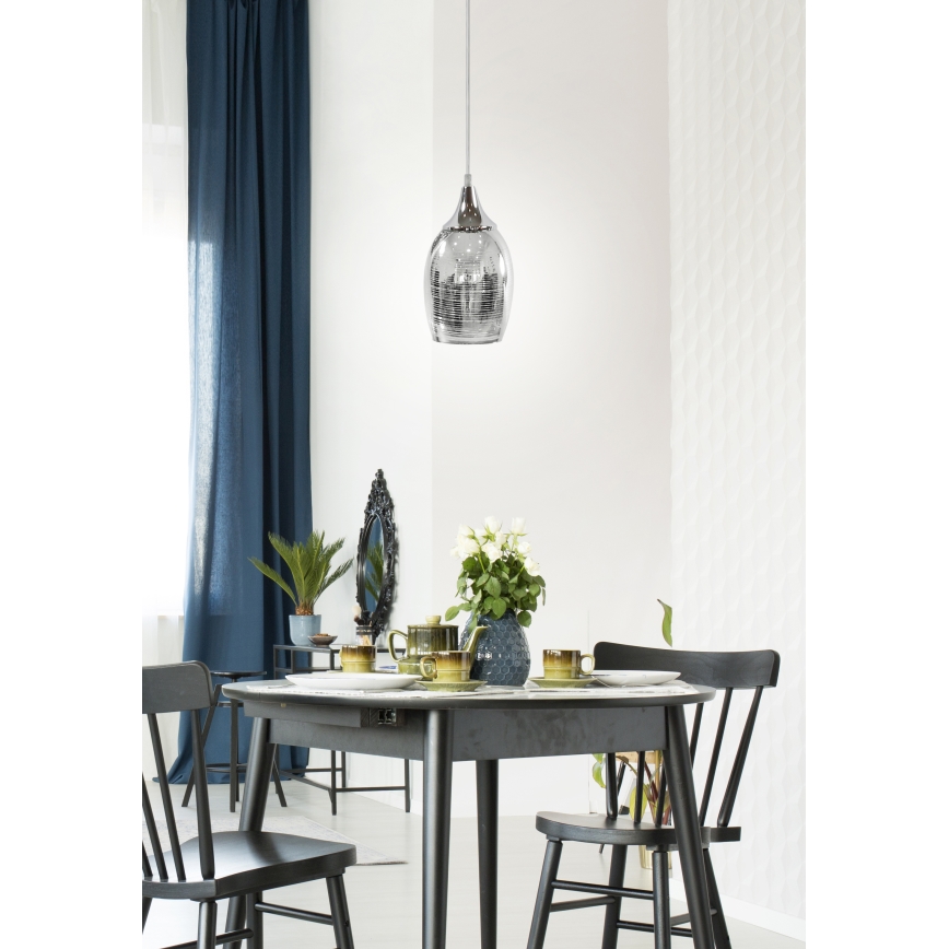 Lámpara colgante MARINA 1xE27/60W/230V