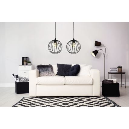 Lámpara colgante MATT 2xE27/60W/230V