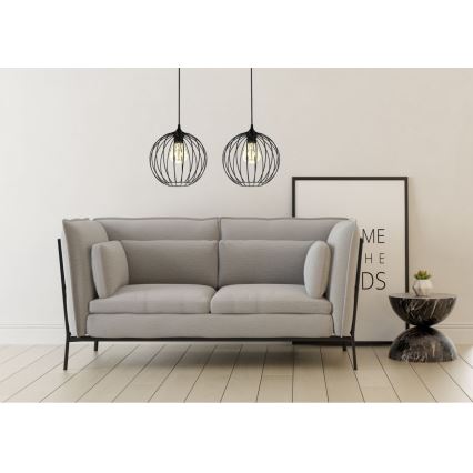 Lámpara colgante MATT 2xE27/60W/230V