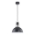 Lámpara colgante MEGEN 1xE27/15W/230V negro