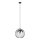 Lámpara colgante MERCURE 3xE27/15W/230V diá. 40 cm negro