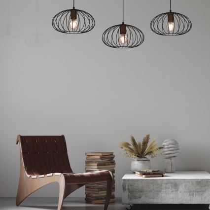 Lámpara colgante MERIDIANO 3xE27/60W/230V