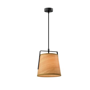 Lámpara colgante MILBURY 1xE27/40W/230V marrón