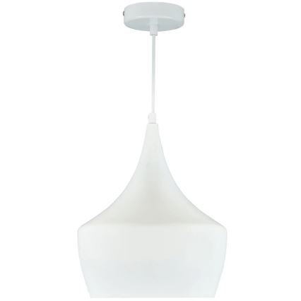 Lámpara colgante MODERN E27/60W blanca