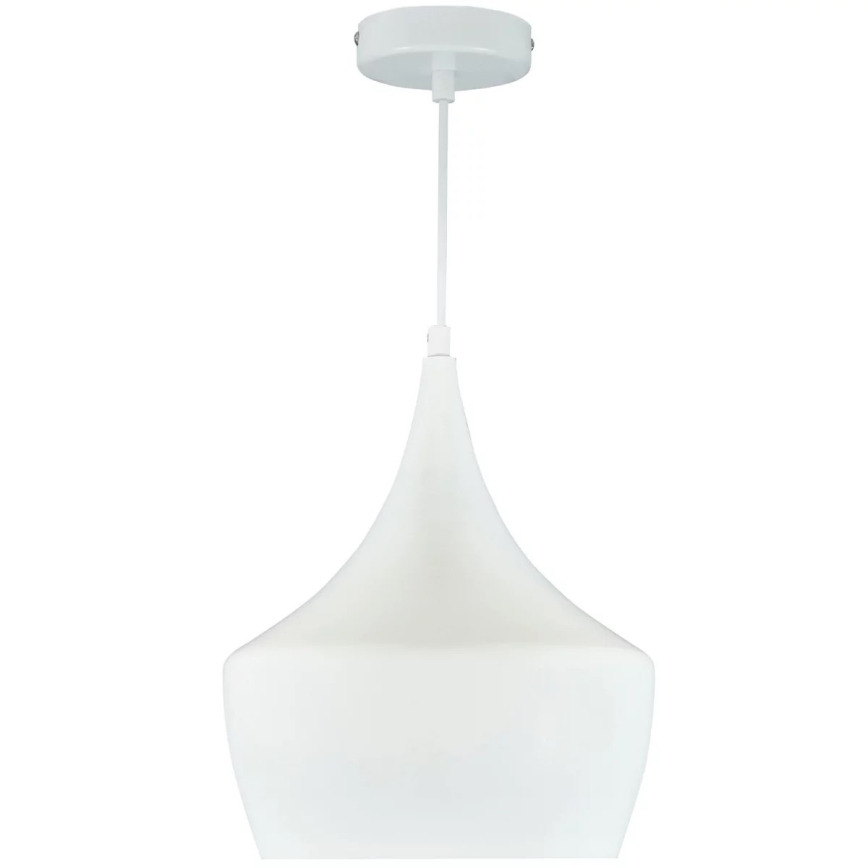Lámpara colgante MODERN E27/60W blanca