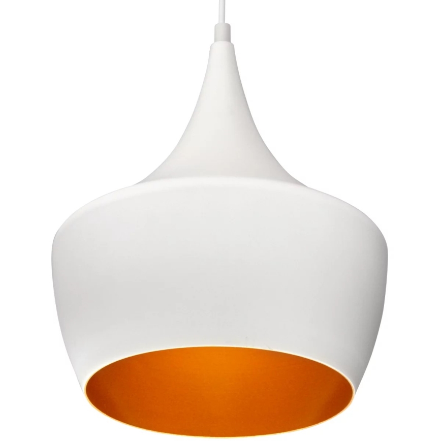 Lámpara colgante MODERN E27/60W blanca