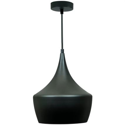 Lámpara colgante MODERN E27/60W negro