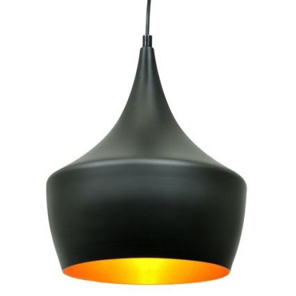 Lámpara colgante MODERN E27/60W negro