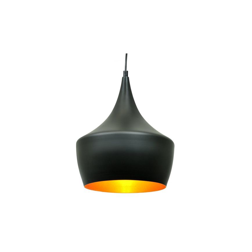 Lámpara colgante MODERN E27/60W negro