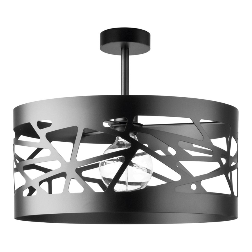Lámpara colgante MODUL FREZ 1xE27/60W/230V diá. 39 cm negro