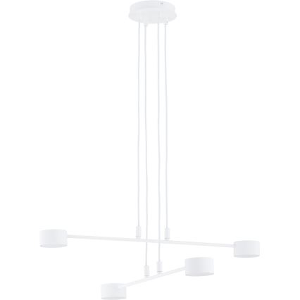 Lámpara colgante MODUS 4xGX53/10W/230V blanco