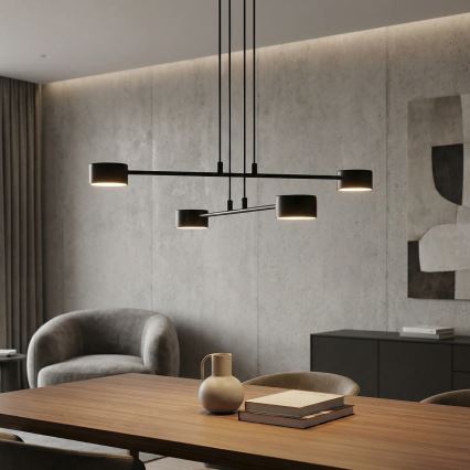 Lámpara colgante MODUS 4xGX53/12W/230V negro