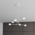 Lámpara colgante MODUS 6xGX53/10W/230V blanco