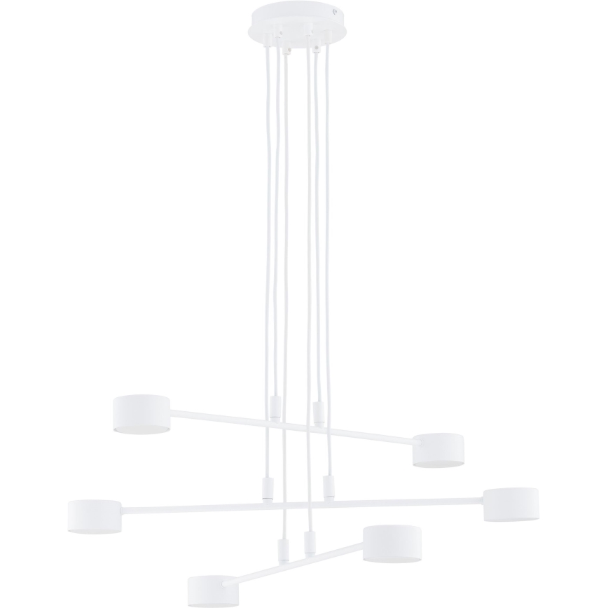 Lámpara colgante MODUS 6xGX53/10W/230V blanco