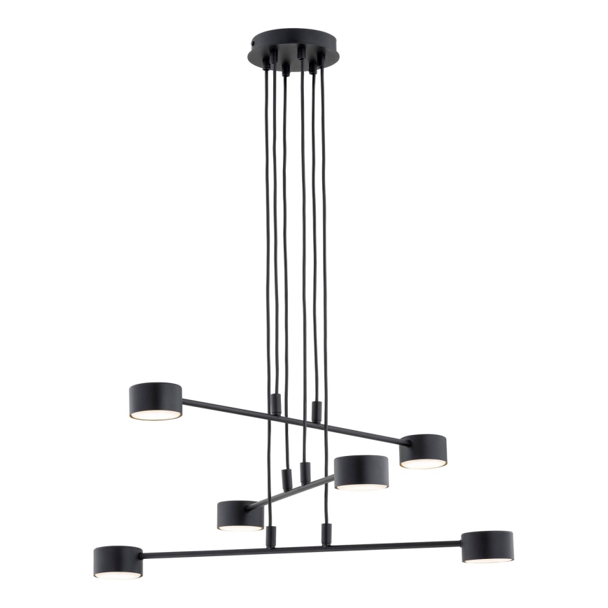 Lámpara colgante MODUS 6xGX53/10W/230V negro