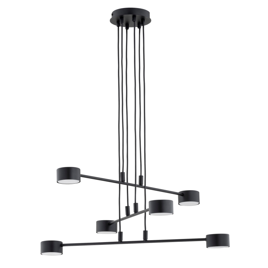 Lámpara colgante MODUS 6xGX53/10W/230V negro