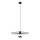 Lámpara colgante MONTANA 1xE27/15W/230V diá. 45 cm negro