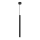 Lámpara colgante MONZA 1xG9/8W/230V negro
