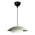 Lámpara colgante MOONLIGH 1xE27/40W/230V verde