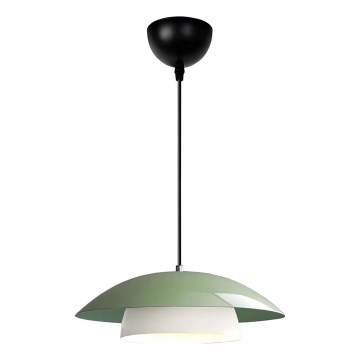 Lámpara colgante MOONLIGH 1xE27/40W/230V verde