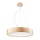 Lámpara colgante NATURAL 3xE27/60W/230V ø 47 cm pino