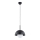 Lámpara colgante NEON 1xE14/10W/230V negro