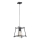Lámpara colgante NETI 1xE27/15W/230V negro