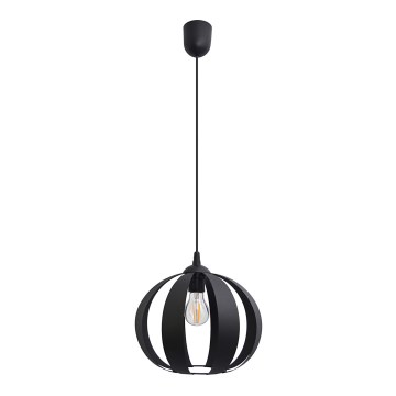 Lámpara colgante NEWTON 1xE27/15W/230V negro