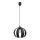 Lámpara colgante NEWTON 1xE27/15W/230V negro