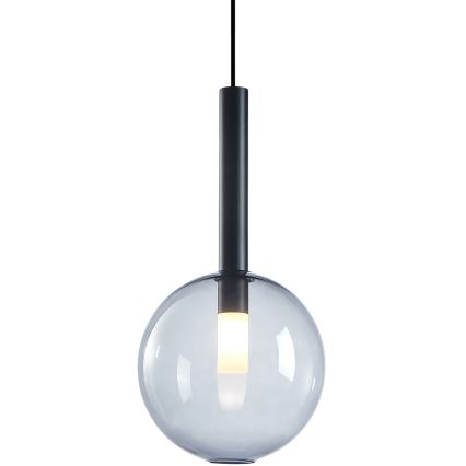 Lámpara colgante NIKO 1xG9/9W/230V diá. 20 cm negro