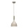 Lámpara colgante NOAK 1xE27/15W/230V beige/dorado