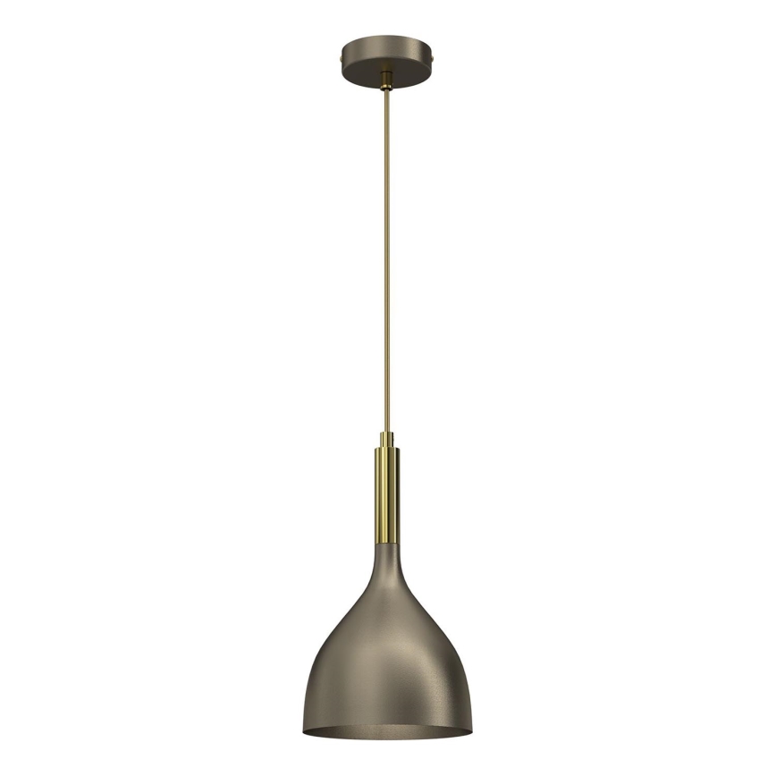 Lámpara colgante NOAK 1xE27/15W/230V latón/dorado