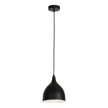 Lámpara colgante NOAK 1xE27/15W/230V negro