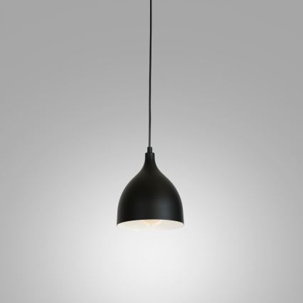Lámpara colgante NOAK 1xE27/15W/230V negro