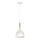 Lámpara colgante NOAK WOOD 1xE27/15W/230V blanco/haya