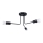 Lámpara colgante NORAH 3xE27/15W/230V negro