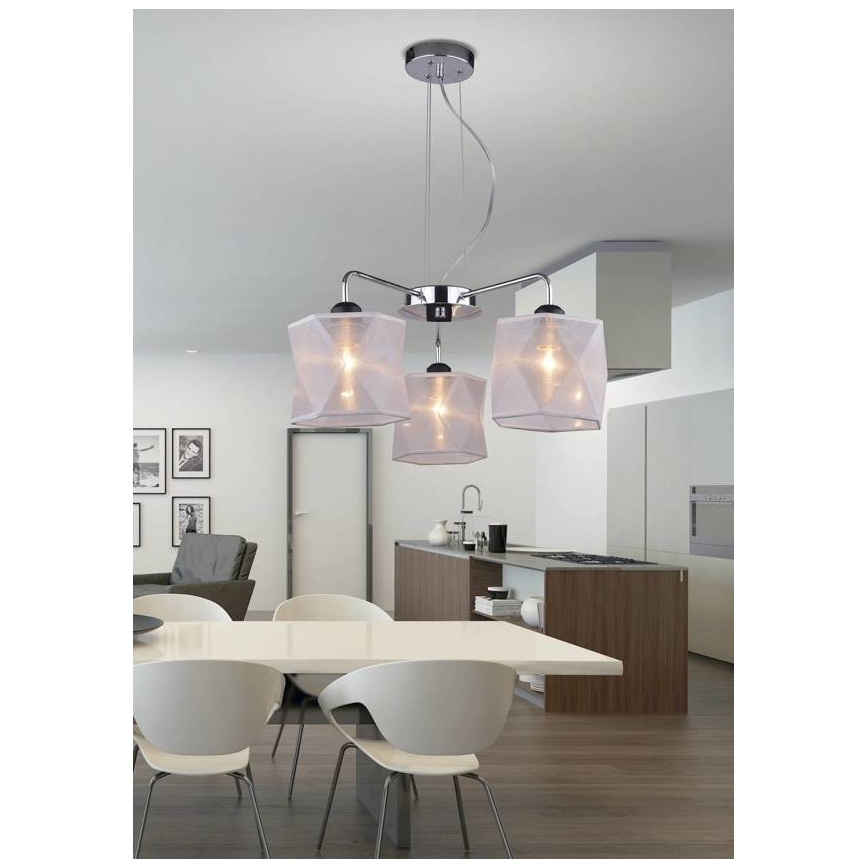 Lámpara colgante NOSJA 3xE27/40W/230V
