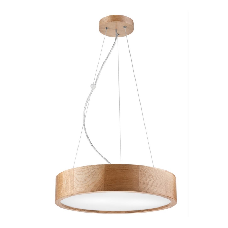 Lámpara colgante OAK 2xE27/60W/230V roble ø 37 cm